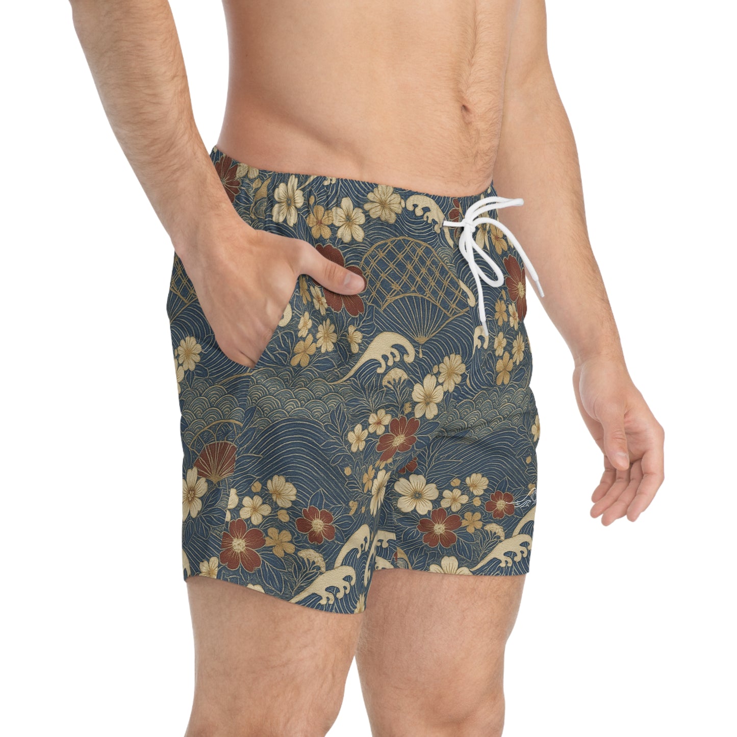 Kyoto Bloom Swim Shorts