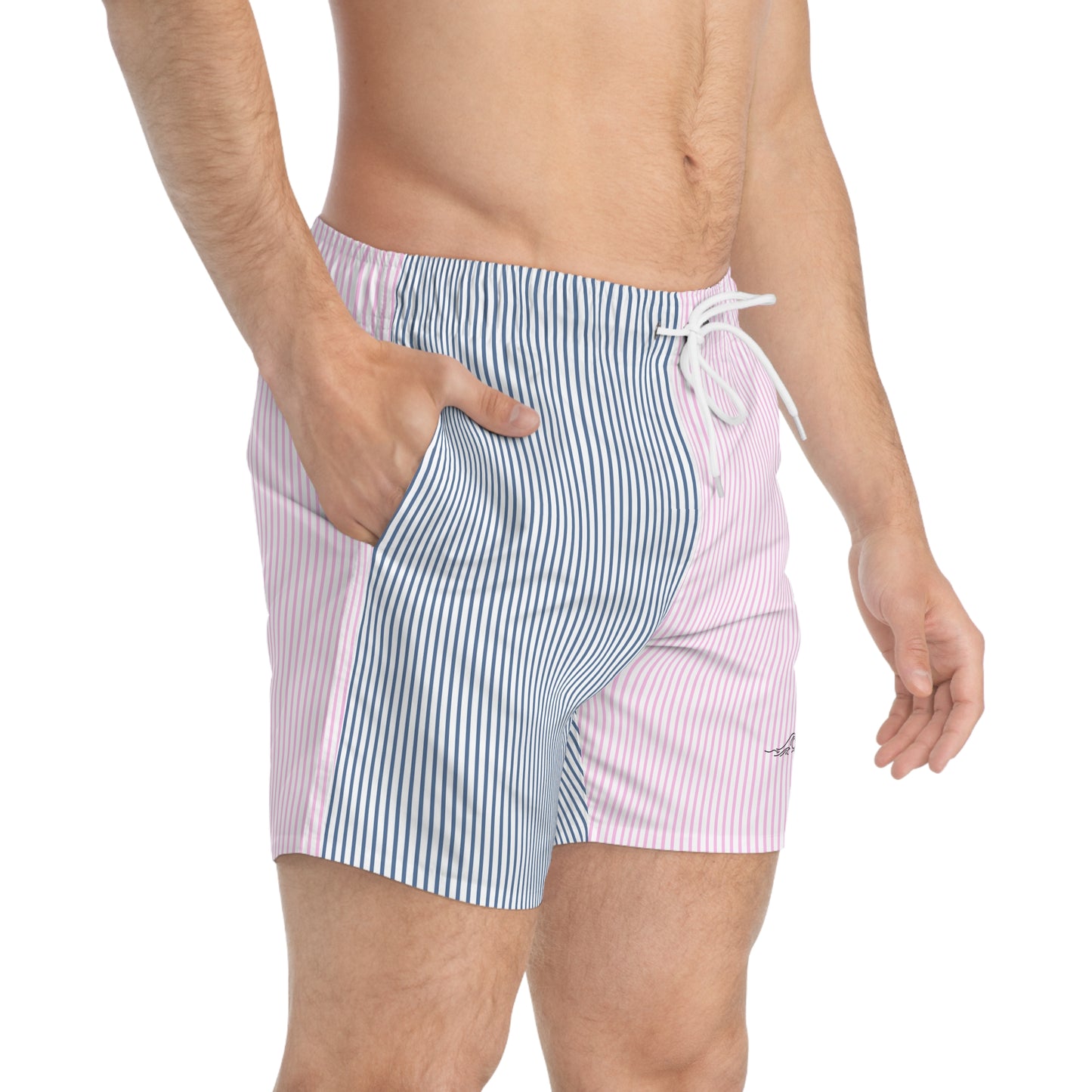Sunset Stripes Swim Shorts