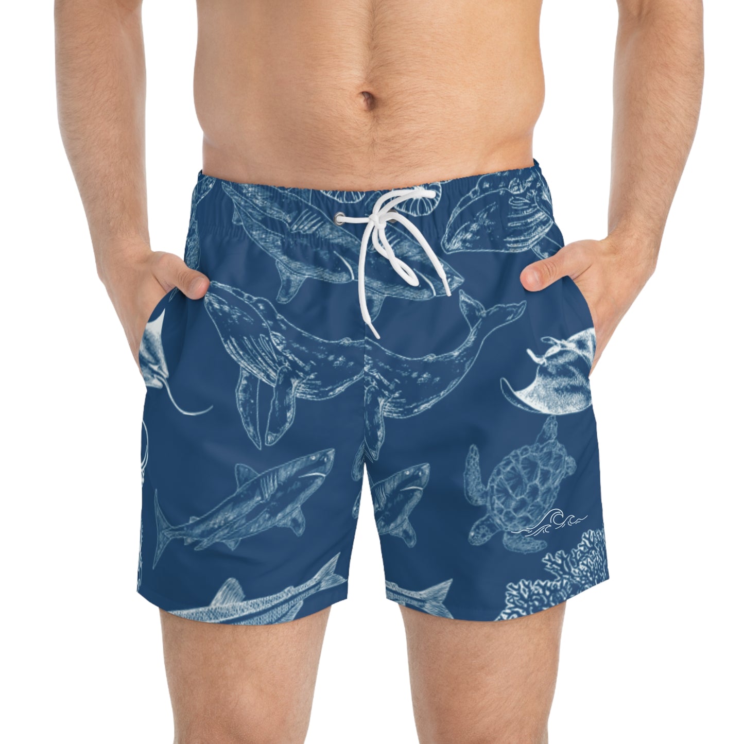 Ocean Whisper Swim Shorts