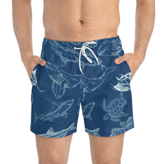 Ocean Whisper Swim Shorts