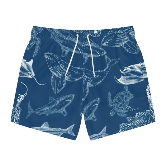 Ocean Whisper Swim Shorts