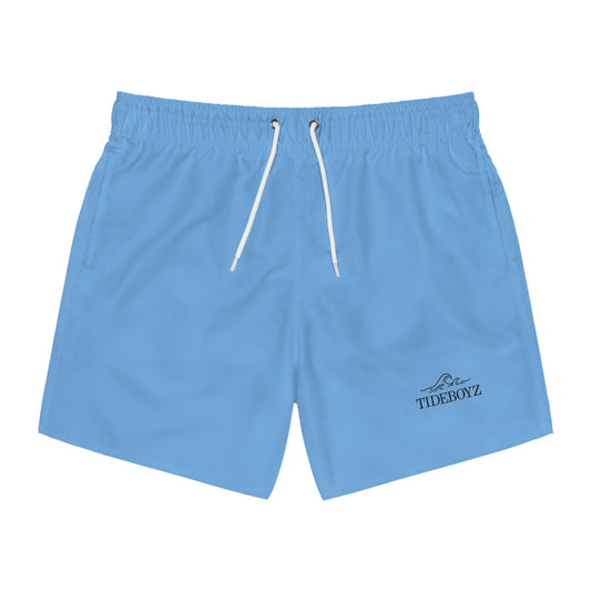 Blue Basic Swim Shorts
