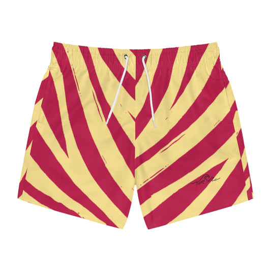 Sunset Stripes Swim Shorts