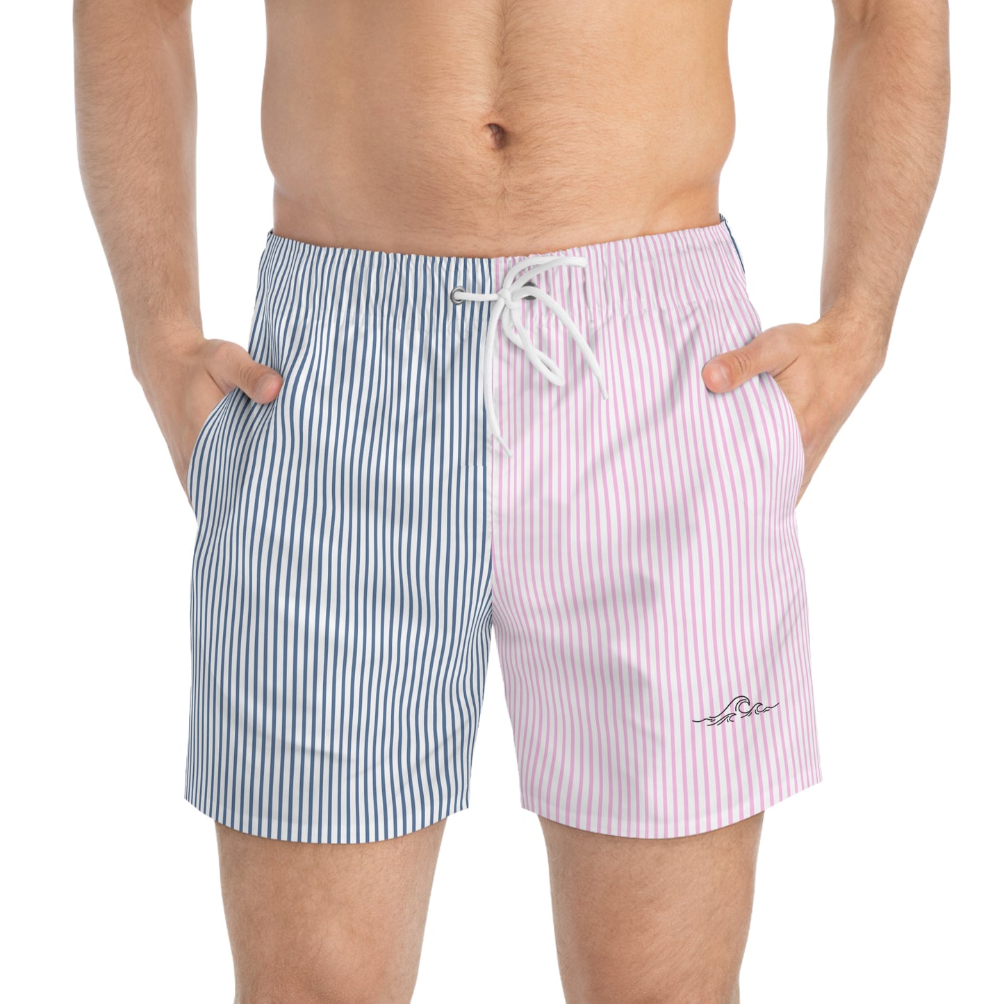 Sunset Stripes Swim Shorts