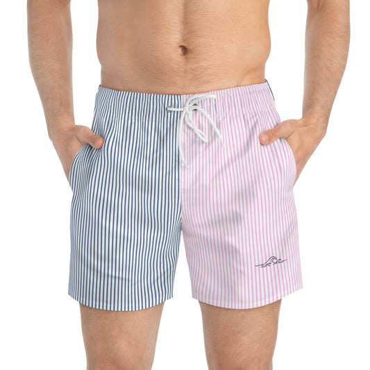 Sunset Stripes Swim Shorts