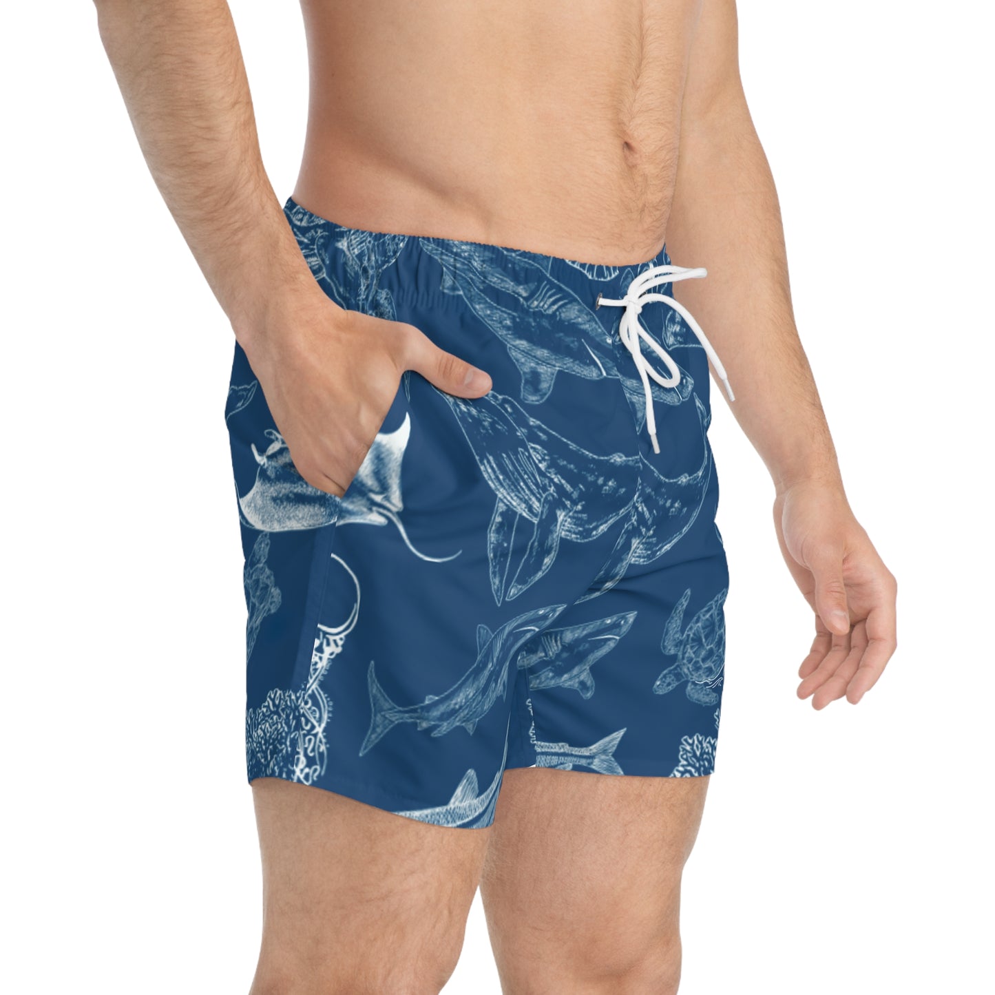 Ocean Whisper Swim Shorts
